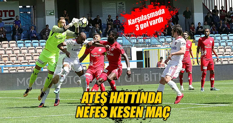 Antalyaspor, Karabük’ten 3 puanla dönüyor