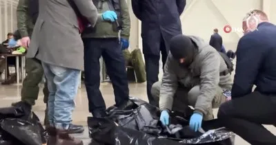 Moskova’daki saldırıda teröristlerin kullandıkları silahlar kamerada