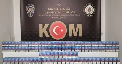 Kartepe'de kaçak sigara operasyonu! 1 gözaltı #kocaeli