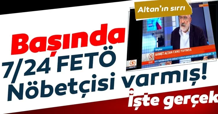 Melih Altınok yazdı: Ahmet Altan’ı FETÖ’nün elinden kurtarın.
