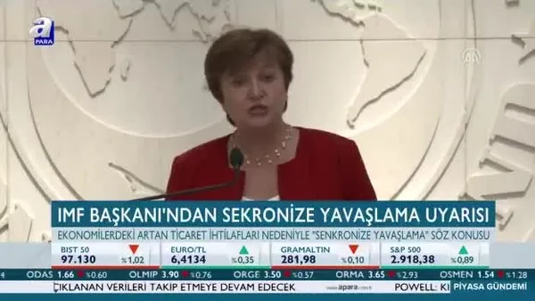 IMF'den küresel ekonomide yavaşlama uyarısı