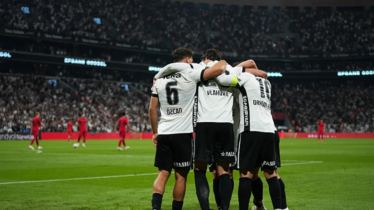 Beşiktaş'tan 6 sezon sonra 6 gollü galibiyet