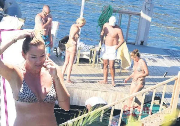 47’lik Pınar Altuğ şezlongda sere serpe güneşlendi! Pınar Altuğ bikinisi ile tüm bakışları üzerine çekti!
