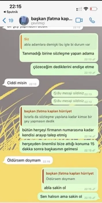 İş adamından 3 kilo altın itirafı: Whatsapp’ta ihale pazarlıkları!