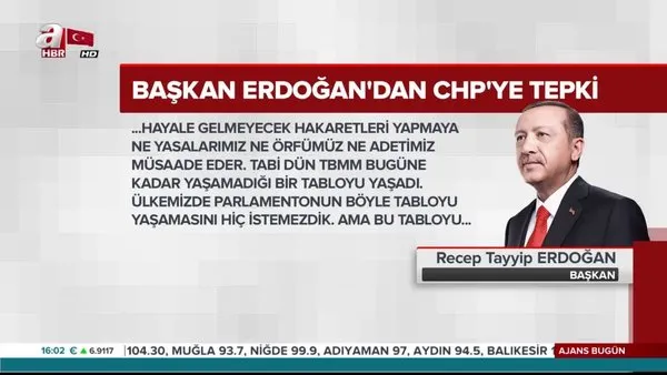 Cumhurbaşkanı Erdoğan'dan skandal hakaretlerle ilgili CHP'ye tepki: 
