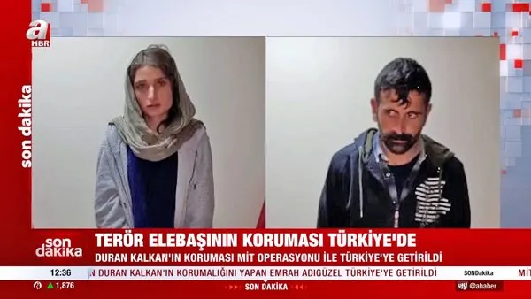 SON DAKİKA: PKK/KCK'lı terör elebaşı Duran Kalkan'ın koruması Emrah Adıgüzel Türkiye'ye getirildi