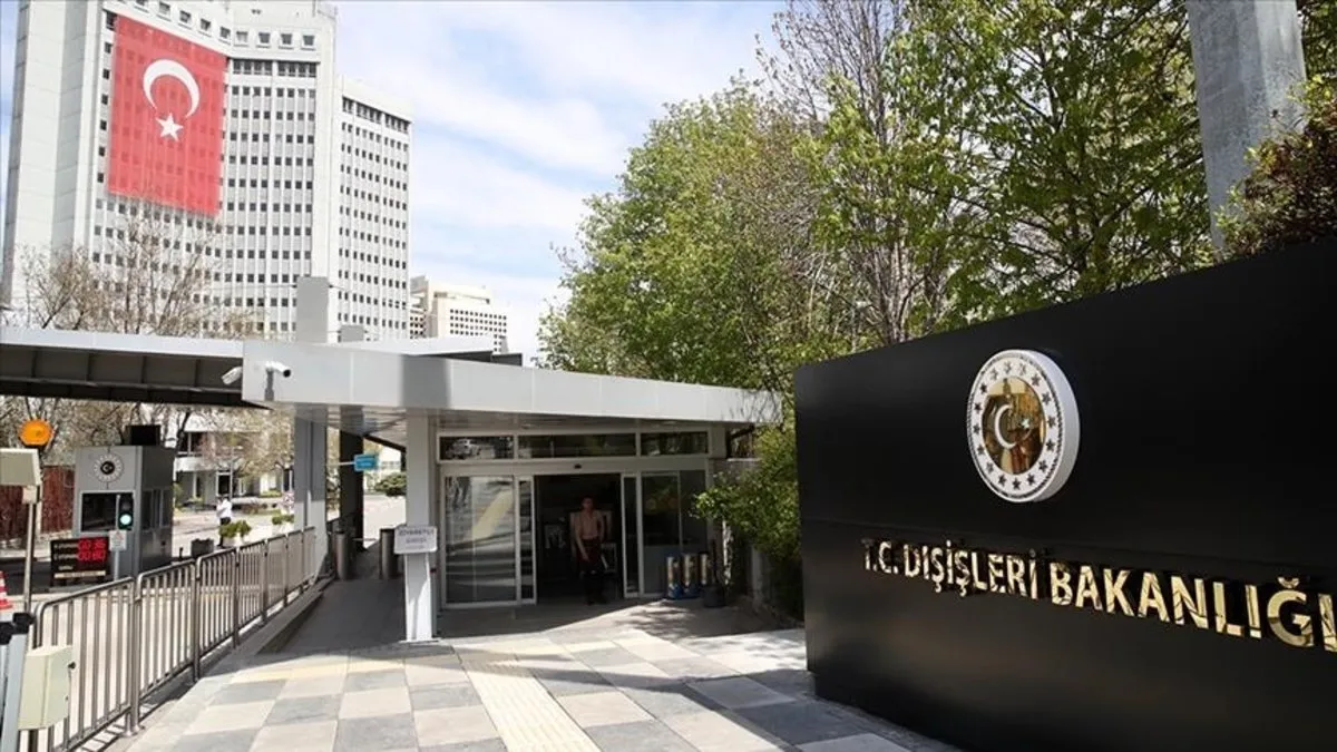 Dışişlerinden Etiyopya'ya taziye mesajı