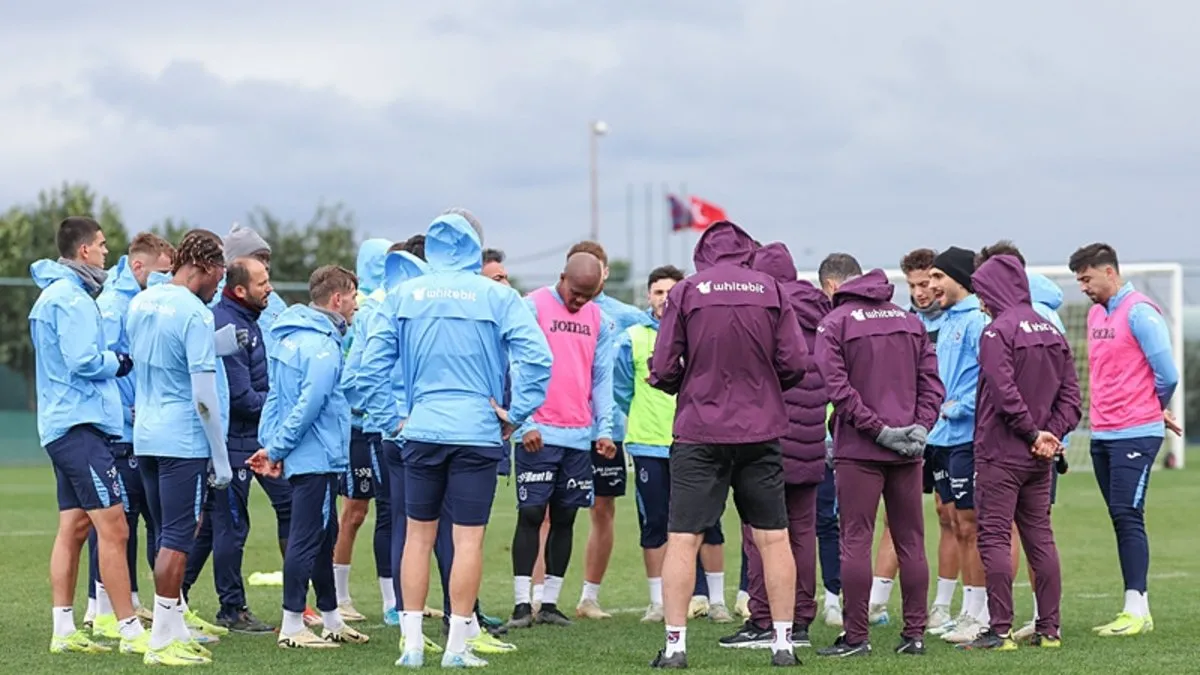 Trabzonspor'da, Savic antrenmanda yer almadıBordo-mavililer, Alanyaspor maçı hazırlıklarını sürdürdü