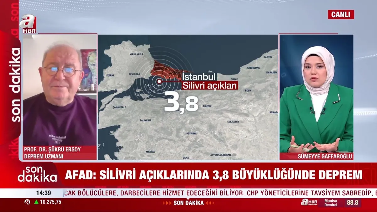 SON DAKİKA: İstanbul'da korkutan deprem: Merkez üssü Silivri! Çevre illerde hissedildi | Video