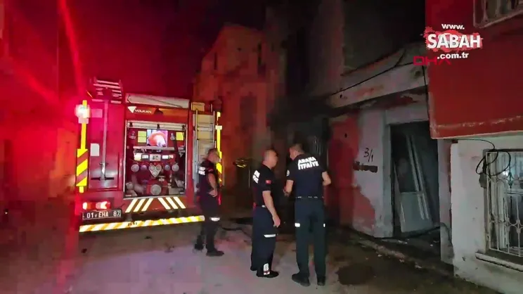 Yalnız yaşadığı evi kundakladı | Video