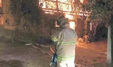 Ödemiş’te alevli gece