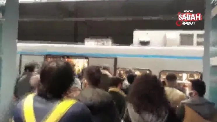 İstanbul'da vatandaşların metro çilesi | Video