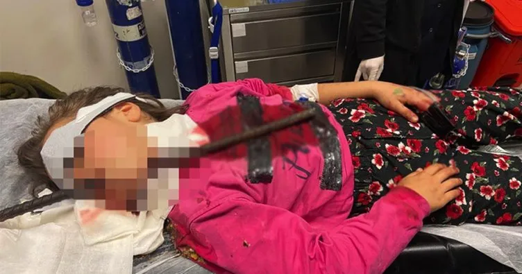 Adana’da korkunç olay! İnşaatta düşen küçük kızın boğazına saplanan demir ağzından çıktı!