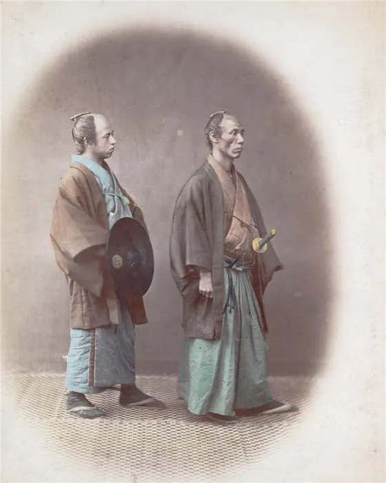 Son samuraylara ait 1800’lerden renkli fotoğraflar
