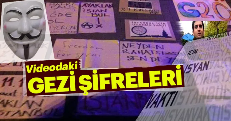 Videodaki Gezi şifreleri