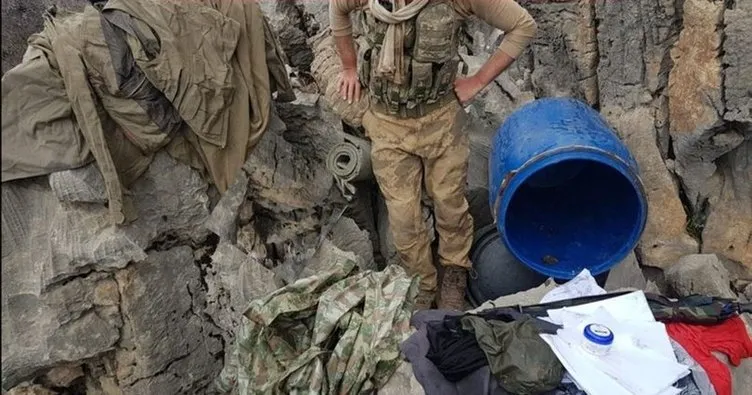 Erzincan’da Kıran-4 operasyonunda, 11 sığınak imha edildi