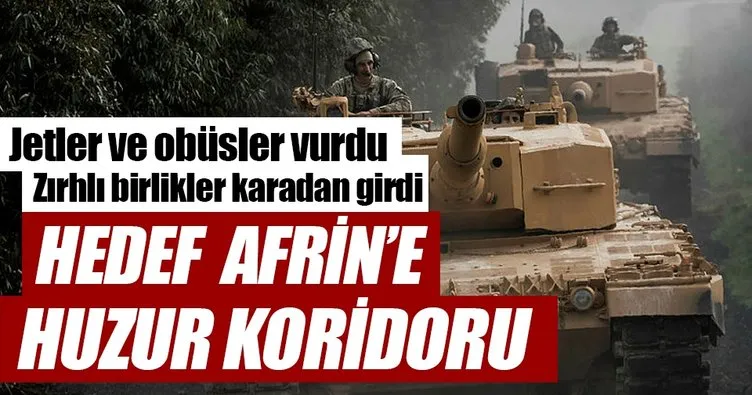 Afrin’e huzur koridoru