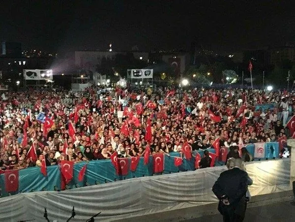 Ankara'daki "Milli Birlik Yürüyüşü" başladı - 2