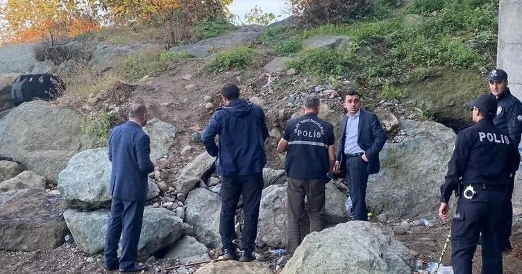 Trabzon’da kayalıkların üzerine düşen kişi hayatını kaybetti