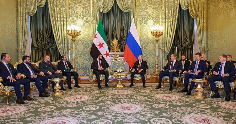 Şara ile Putin Moskova’da bir araya geldi: Görüşmede neler konuşuldu? Dikkat çeken Esad detayı