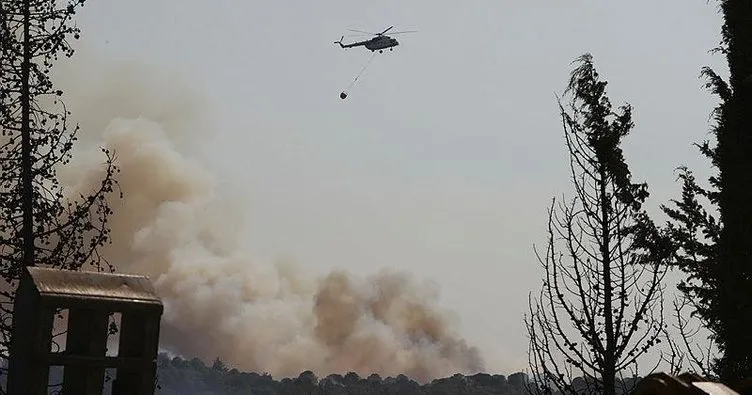 İzmir Aliağa’daki orman yangını kontrol altına alındı