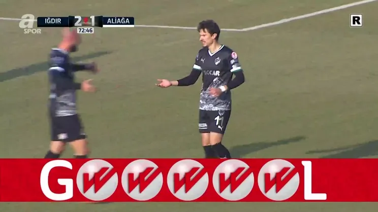 GOL | Iğdır FK 2-1 Aliağa FK