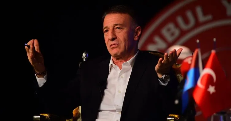 Trabzonspor Başkanı Ahmet Ağaoğlu açıklamalarda bulundu
