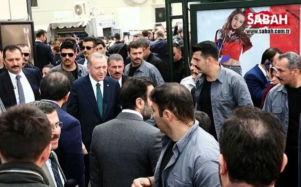 İstanbul'da ilginç görüntü! Cumhurbaşkanı'nı işte böyle beklediler