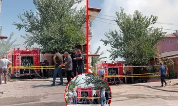 Denizli’de korkutan patlama! Bahçe temizliği için yakılan ateş kontrolden çıktı: Ev tüp deposunu alevler sardı! #denizli