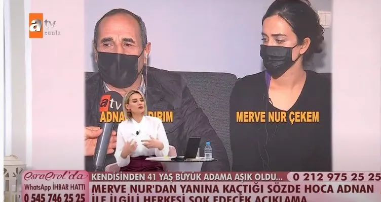 Esra Erol'da inanılmaz olay yaşandı! Merve Nur'dan herkesi şok edecek açıklama!
