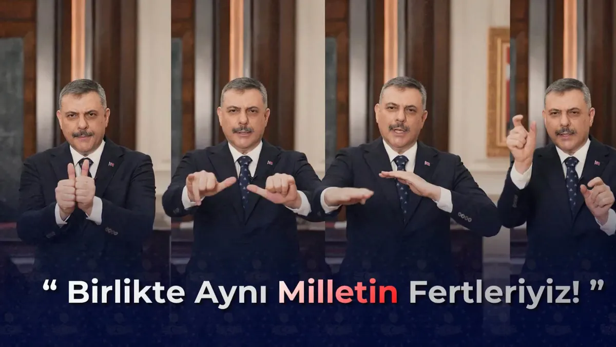 Bakan Çiftçi’den Engelliler Haftası’nda anlamlı mesaj: Birlikte aynı milletin fertleriyiz! Bakan Çiftçi’den Engelliler Haftası’nda anlamlı mesaj: Birlikte aynı milletin fertleriyiz!