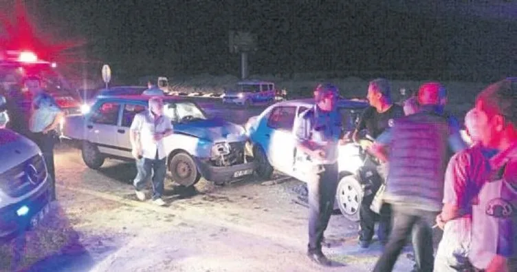 Burdur’da zincirleme kazada 7 kişi yaralandı