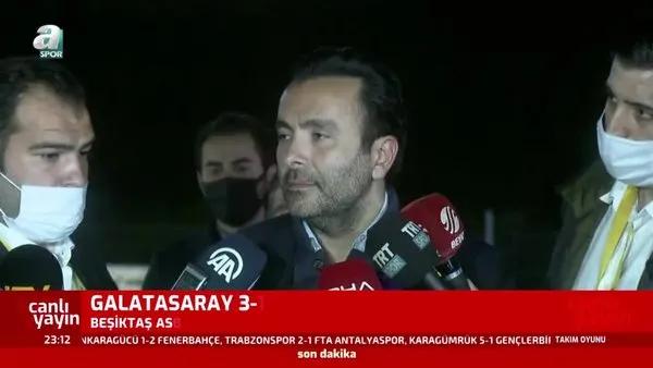 Beşiktaş Asbaşkanı Emre Kocadağ'dan Galatasaray maçı sonrası hakeme eleştiri!