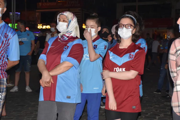 Türkiye Kupası şampiyonluğunun ardından Trabzon'da büyük coşku!