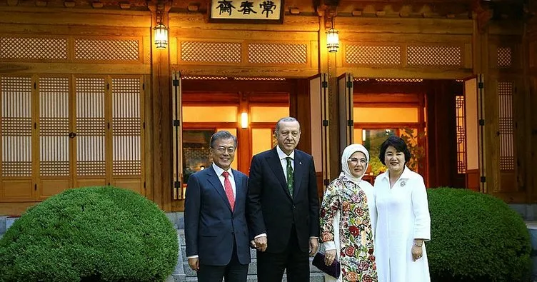 Erdoğan, Moon’un tweetini paylaştı