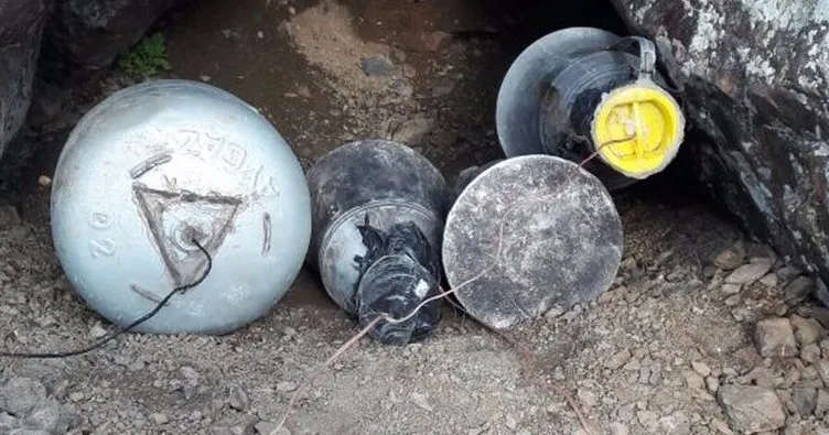Van’da, PKK’ya ait el yapımı 3 patlayıcı imha edildi