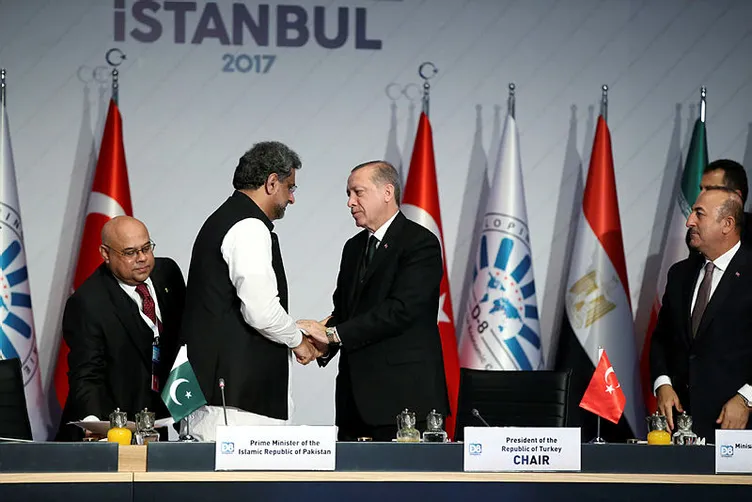 Cumhurbaşkanı Erdoğan'dan D-8 ülkelerine flaş çağrı