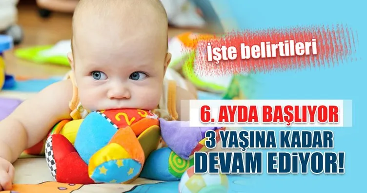 Bebeklerde diş çıkarma belirtileri nelerdir?