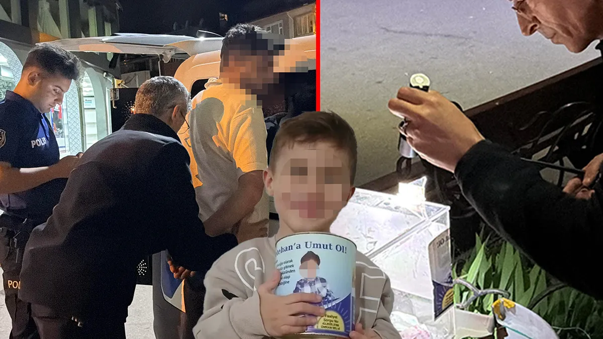 Kütahya'da tedavi için toplanan bağışlara yönelik hırsızlık girişimi