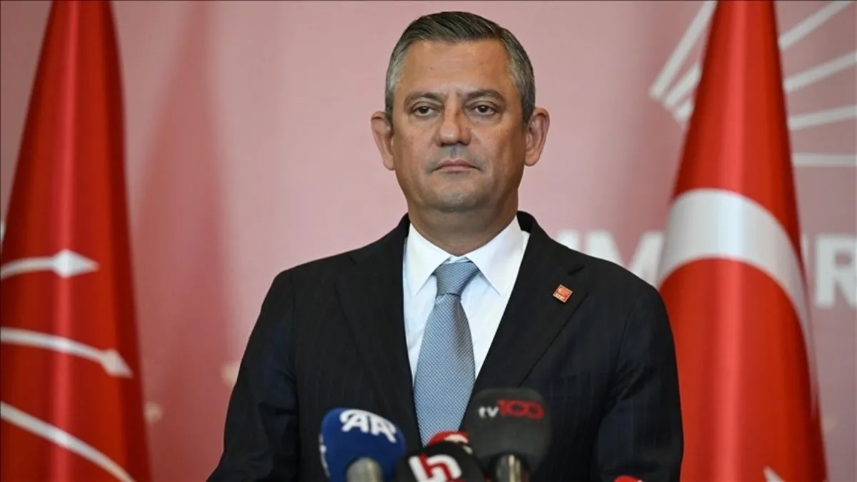 Ankara Cumhuriyet Başsavcılığı CHP Genel Başkanı Özel hakkında soruşturma başlattı