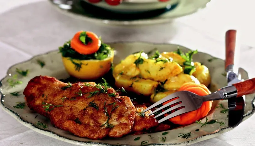 Viyana Usulü Tavuk Şnitzel