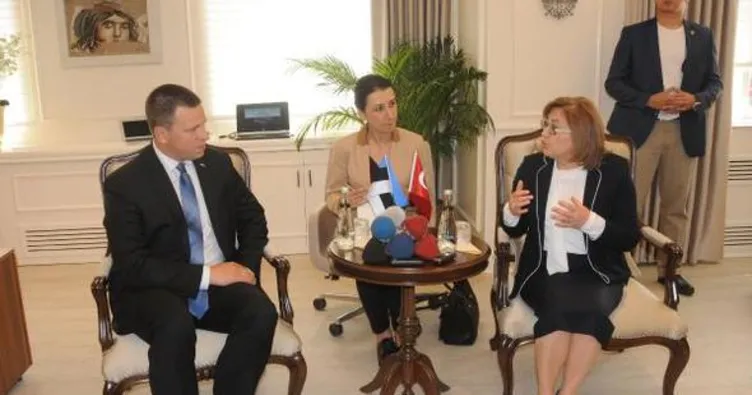 Estonya Başbakanı Ratas Gaziantep’te
