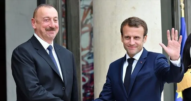 Emmanuel Macron ile İlham Aliyev’den ‘Karabağ’ görüşmesi Emmanuel Macron ile İlham Aliyev’den ‘Karabağ’ görüşmesi