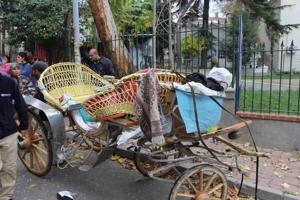 Büyükada'da fayton kazası