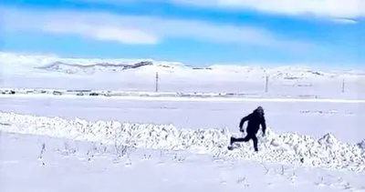 Kars’ın Selim İlçesi’nde nefes kesen at yarışı #kars