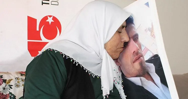 ‘Bugün ağlamadan uyuyacağım oğlum’