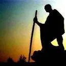 Gandhi yürüyüşünü tamamladı