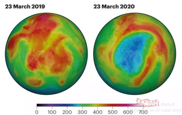 Bilim dünyasını endişenlendiren görüntü!Ozon tabakası...