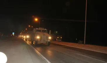 Sınıra askeri araç sevkiyatı