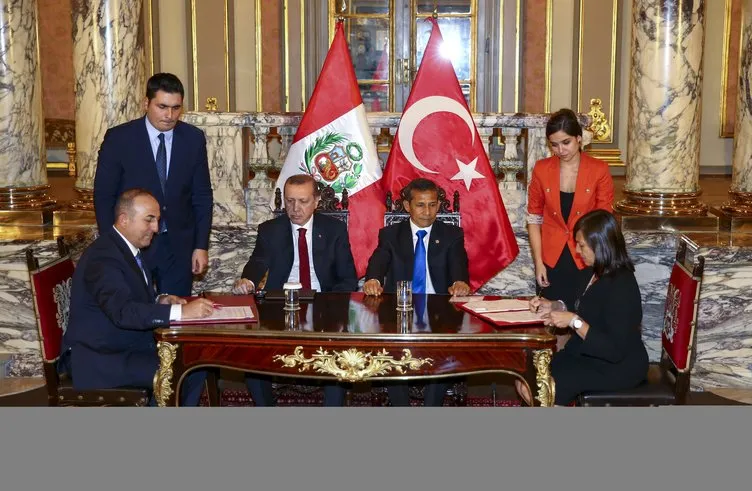 Cumhurbaşkanı Erdoğan Peru’da
